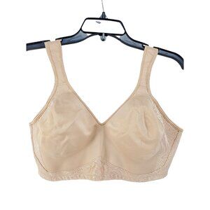 Playtex 18 Hour Cool Comfort Smoothing Bra Size 38DD Nude Wirefree